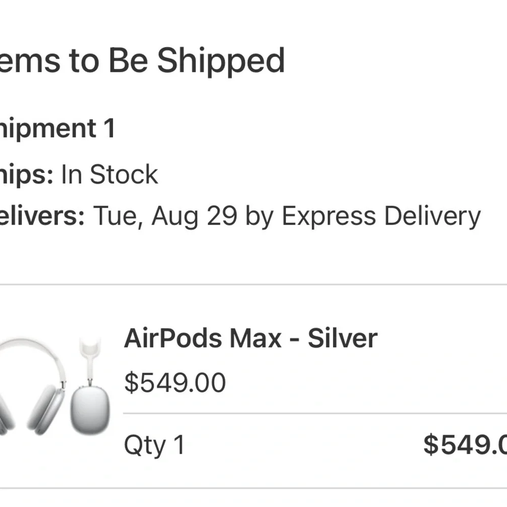 Apple AirPods Max Silver